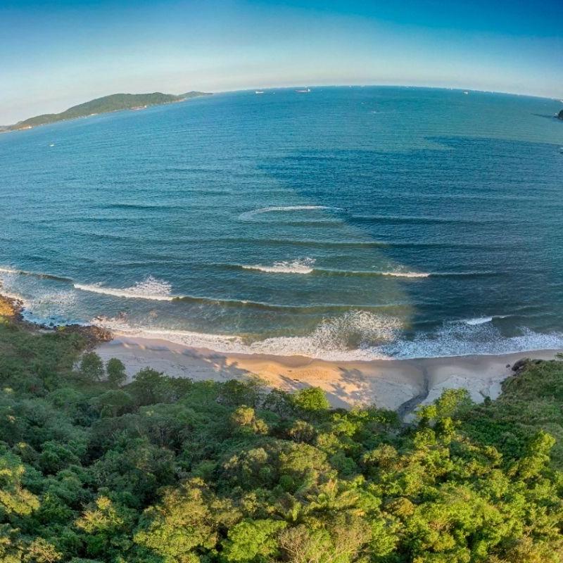 Casal fazia trilha em direção à Praia de Itaquitanduva quando foi atacado pelo grupo de criminosos, que conseguiu fugir