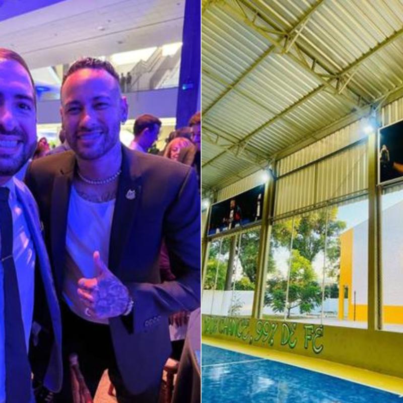 Prefeito de São Vicente, Kayo Amado (Pode), convidou Neymar a visitar escola onde o craque estudou no município